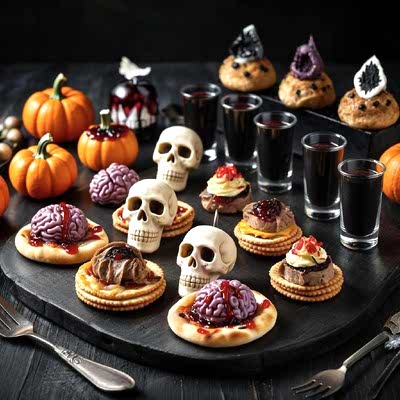 Фуршет с Хэллоуин-настроением от шеф-повара