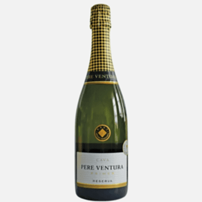 Игристое белое сухое вино Cava Pere Ventura Primer Reserva Brut (Испания, Каталония) 