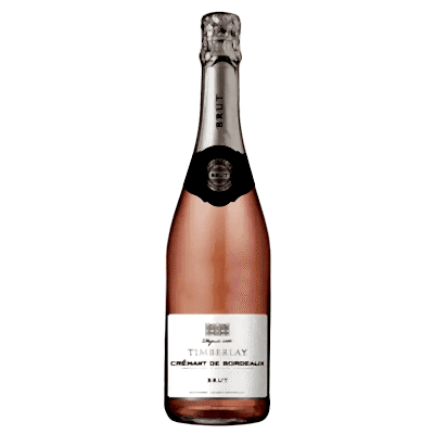 Розовое сухое игристое вино Timberlay Cremant de Bordeaux (Франция, Бордо)
