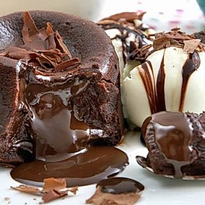 Шоколадный фондан