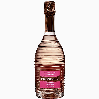 Игристое розовое вино брют Trevilia Prosecco DOC Rose Millesimato Extra Dry Villa degli Olmi
