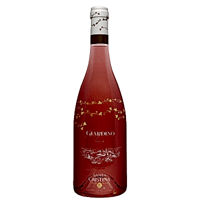 Розовое полусухое вино Santa Cristina, Giardino Rose, Toscana IGT