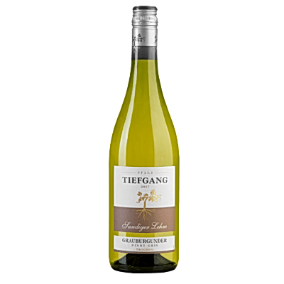 Белое сухое вино Тиефганг Граубургундер 2021 (Пино Гри) Сандиге Лим (Пфальц)